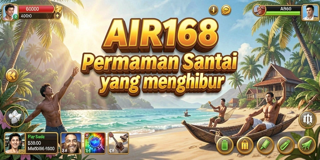 Tampilan gameplay menarik dari AIR168 yang menghibur.