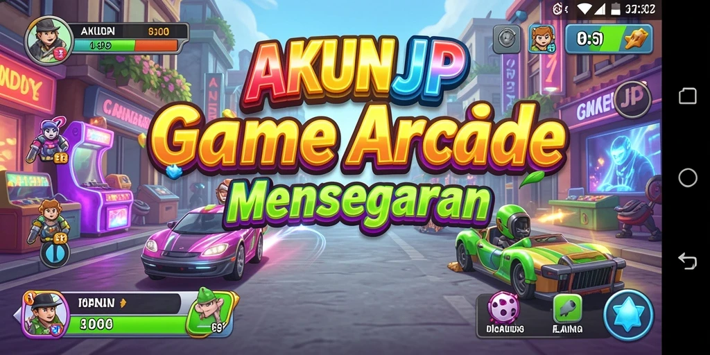 Gameplay seru dan mendebarkan di AKUNJP.