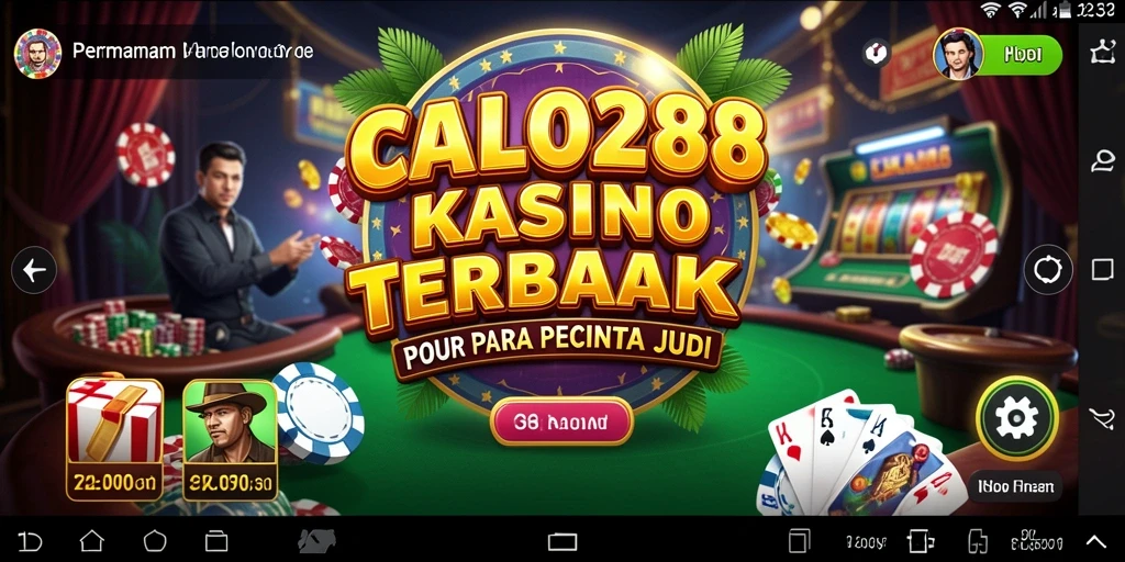 Tampilan gameplay seru dalam CALO288 yang penuh aksi Kasino.