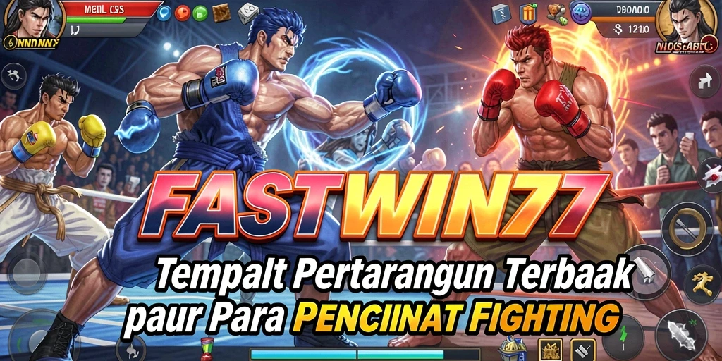 Tampilan aksi pertarungan mendebarkan di FASTWIN77.