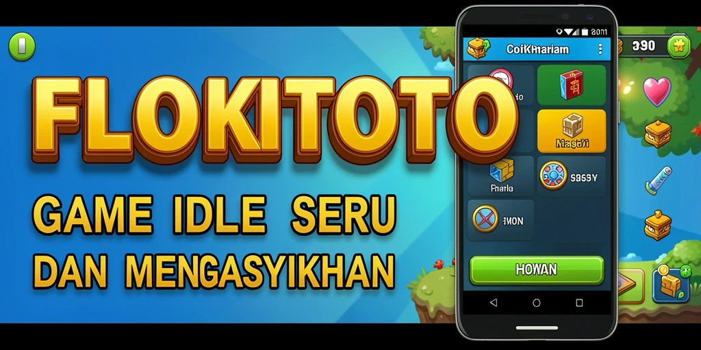 Tampilan screenshot gameplay yang menampilkan karakter dalam aksi di FLOKITOTO.