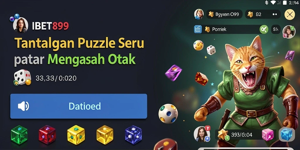 Tampilan gameplay menarik dari IBET899 dengan tantangan Puzzle.
