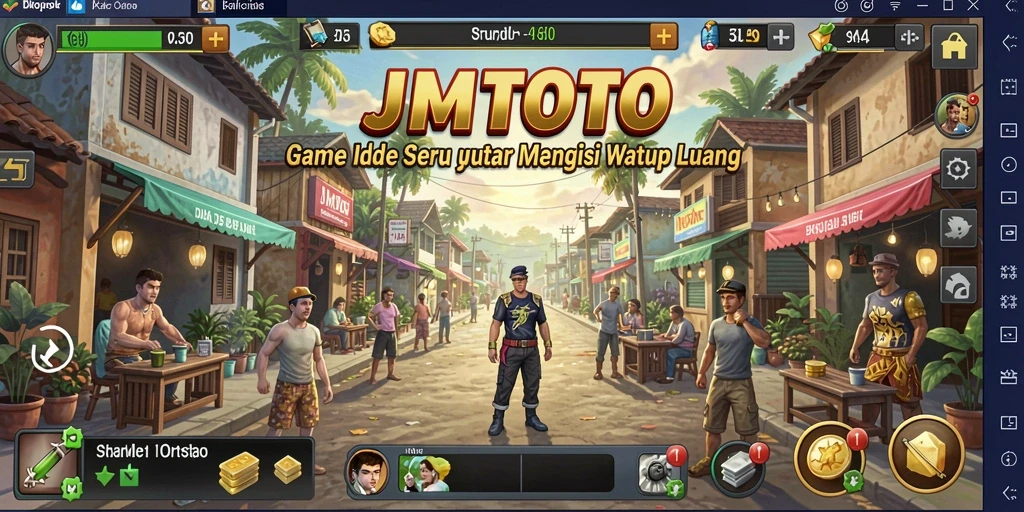 Tampilan gameplay JMTOTO yang mencolok dan menarik.