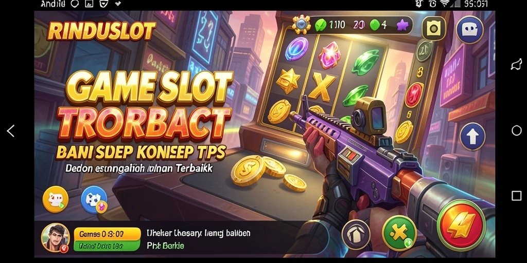 Tampilan menarik gameplay RINDUSLOT dengan elemen TPS yang menantang.