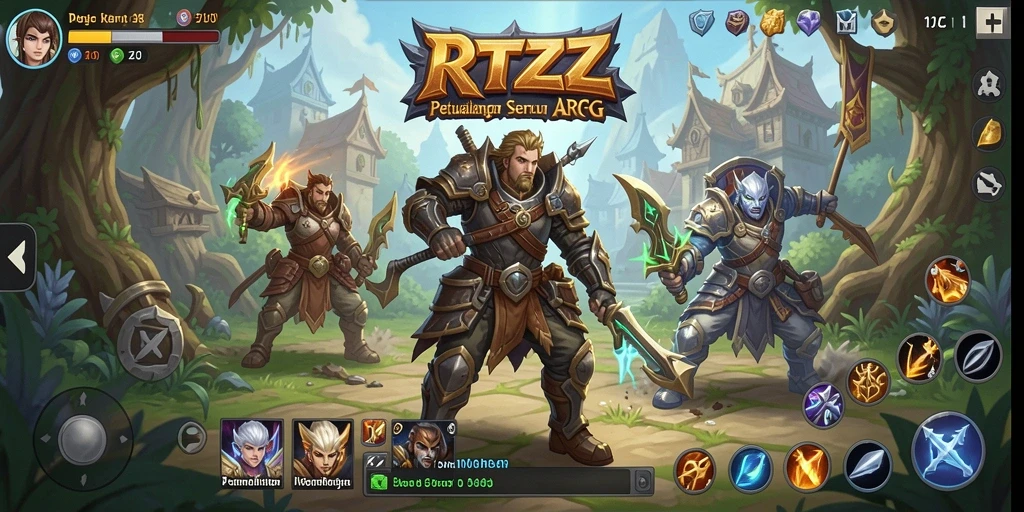Gameplay epik dalam dunia ARPG yang luar biasa.