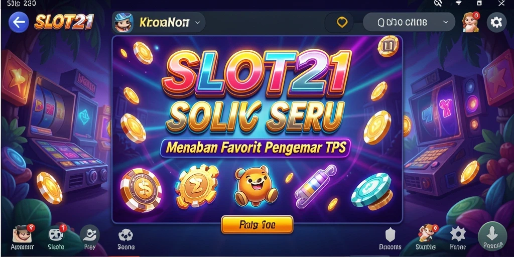 Tampilan utama gameplay SLOT21 yang menegangkan.