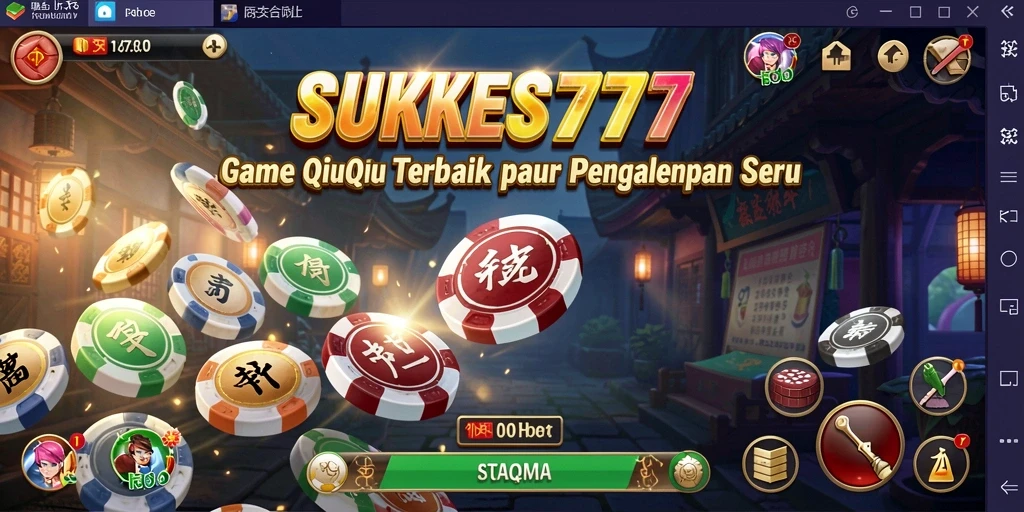 Tangkapan layar utama dari gameplay seru QiuQiu SUKSES777.