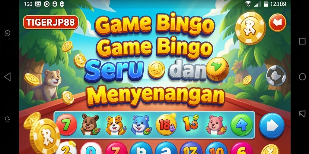 Gameplay menarik di TIGERJP88 dengan tampilan Bingo yang catchy.