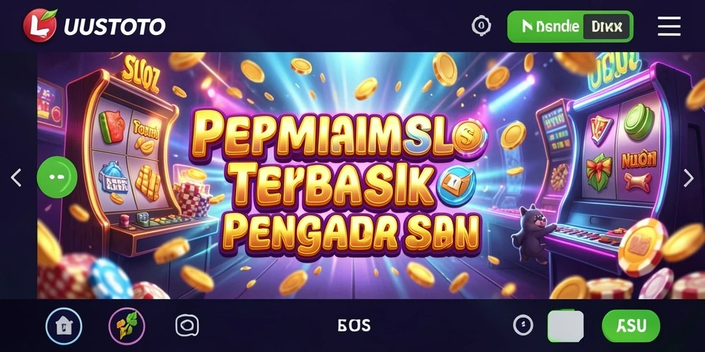 Tampilan menakjubkan saat bermain Slot di UUSTOTO.